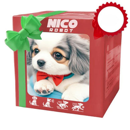 New Realistic Robotic Dog Plush Toy – Interactive Puppy That Walks, Barks & Wags Tail, Adorable Smart Pet Toy for Kids & All Ages, Perfect Christmas Gift for Dog Lovers and Family Fun