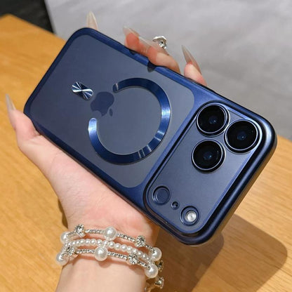 【Christmas Sale】Iphone 17 Pro/Pro Max Matte Electroplated Magnetic Case: Full Lens Guard + Military-Grade Drop Protection | Sturdy Grip, Perfect Fit & Strong Magnetic Adsorption