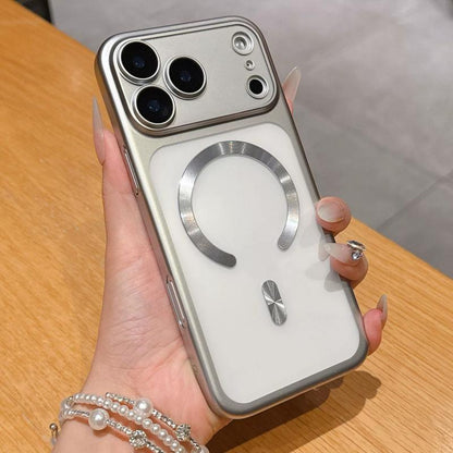 【Christmas Sale】Iphone 17 Pro/Pro Max Matte Electroplated Magnetic Case: Full Lens Guard + Military-Grade Drop Protection | Sturdy Grip, Perfect Fit & Strong Magnetic Adsorption